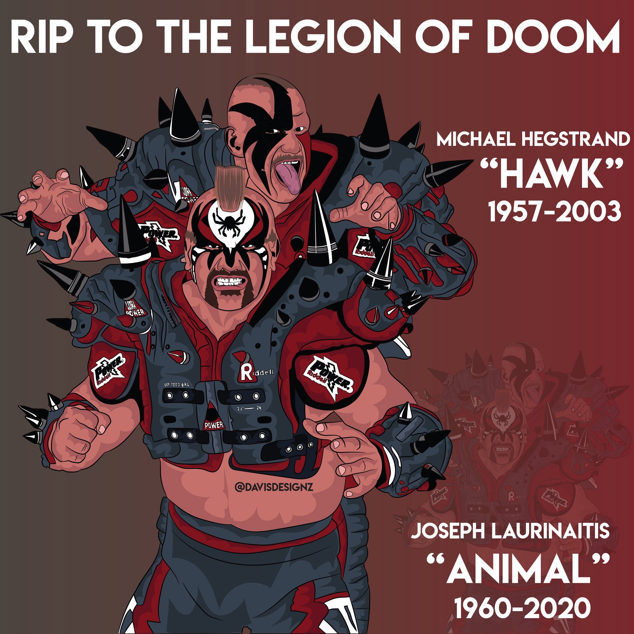 LEGION OF DOOM — Multi-Character Vector Illustration