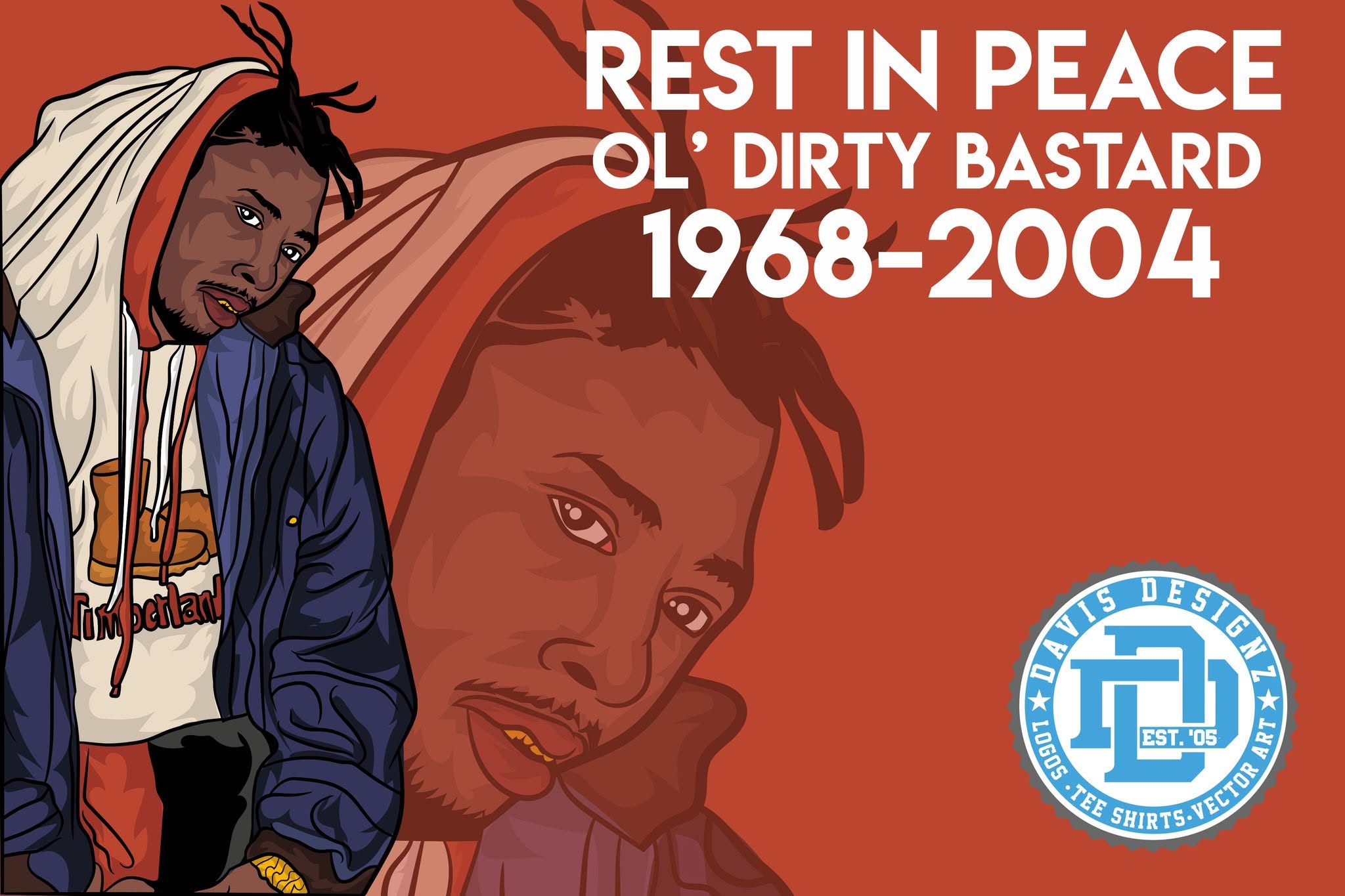 OL’ DIRTY BASTARD — Music Vector Illustration
