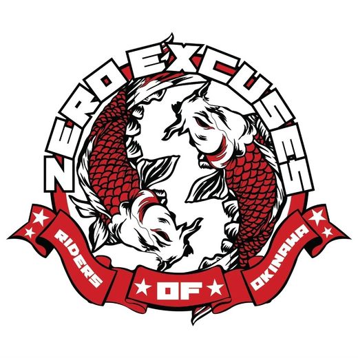 Zero Excuses — Riders of Okinawa logo